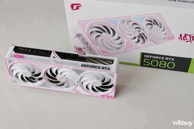 Mở hộp Colorful iGame GeForce RTX 5080 Ultra W OC: đậm phong cách Hip-Hop- Ảnh 15.