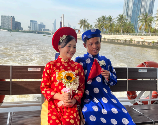 50 Cặp đôi nắm tay nhau trên hành trình hạnh phúc - một lễ cưới tập thể ấm áp nghĩa tình tại thành phố Hồ Chí Minh- Ảnh 7.
