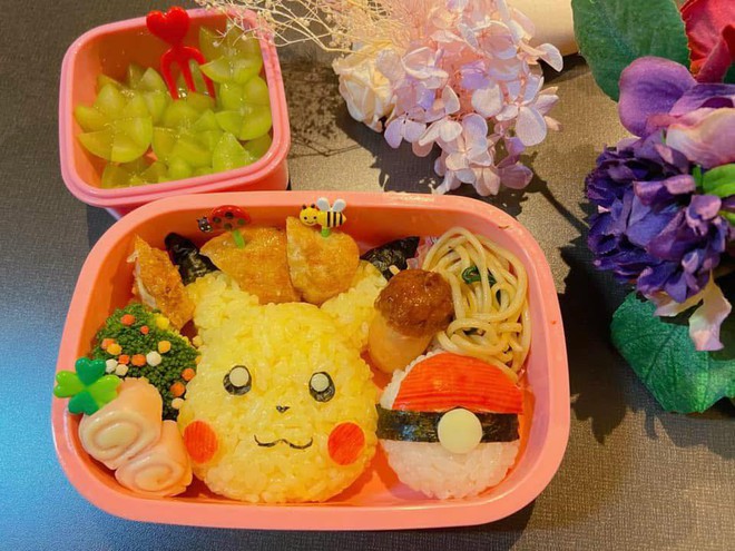 Lạc vào xứ sở hoạt hình qua những hộp cơm bento mẹ Việt ở Nhật làm cho con gái- Ảnh 8.