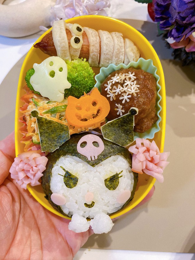 Lạc vào xứ sở hoạt hình qua những hộp cơm bento mẹ Việt ở Nhật làm cho con gái- Ảnh 5.