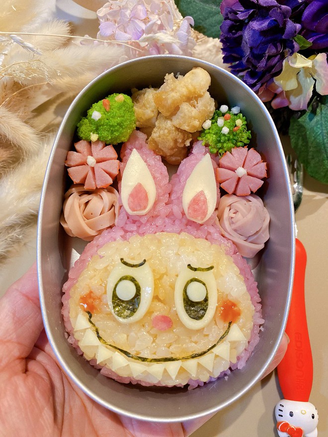 Lạc vào xứ sở hoạt hình qua những hộp cơm bento mẹ Việt ở Nhật làm cho con gái- Ảnh 4.