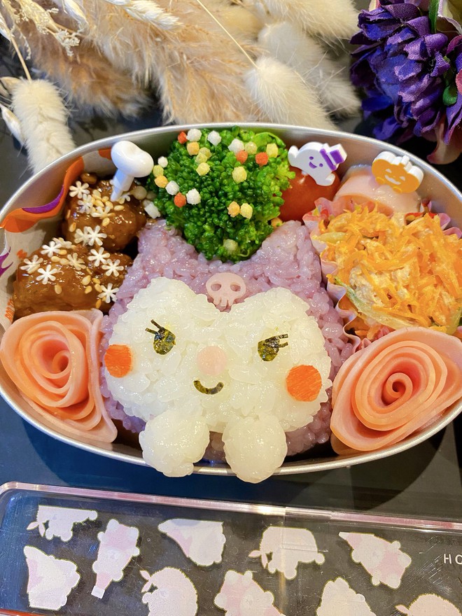 Lạc vào xứ sở hoạt hình qua những hộp cơm bento mẹ Việt ở Nhật làm cho con gái- Ảnh 11.