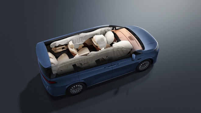 BYD M9: MPV thông minh 7 chỗ với thiết kế lấy cảm hứng từ rồng, hỗ trợ giọng nói tiếng Việt và hệ treo điện tử DiSus-C- Ảnh 23. BYD M9: MPV thông minh 7 chỗ với thiết kế lấy cảm hứng từ rồng, hỗ trợ giọng nói tiếng Việt và hệ treo điện tử DiSus-C- Ảnh 23.