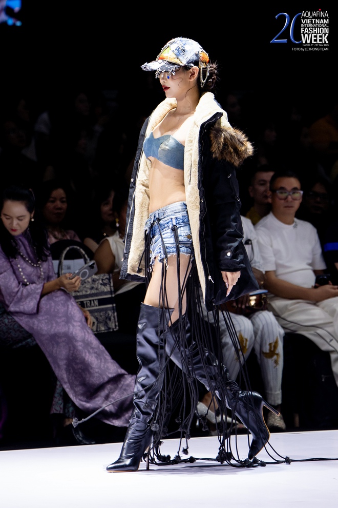 GUNO Việt Nam khiến sàn diễn Aquafina Vietnam International Fashion Week 2025 bùng nổ- Ảnh 4. GUNO Việt Nam khiến sàn diễn Aquafina Vietnam International Fashion Week 2025 bùng nổ- Ảnh 4.