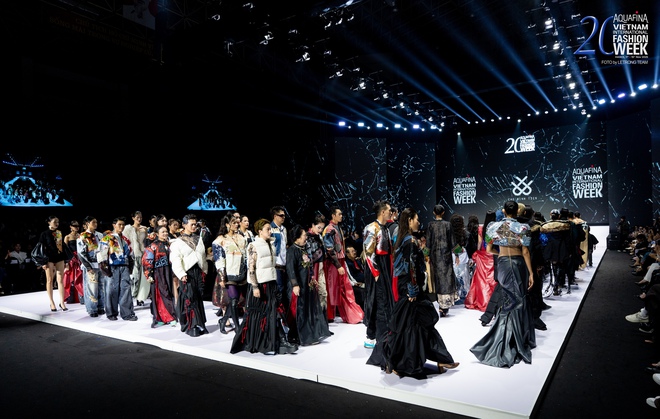 GUNO Việt Nam khiến sàn diễn Aquafina Vietnam International Fashion Week 2025 bùng nổ- Ảnh 2. GUNO Việt Nam khiến sàn diễn Aquafina Vietnam International Fashion Week 2025 bùng nổ- Ảnh 2.