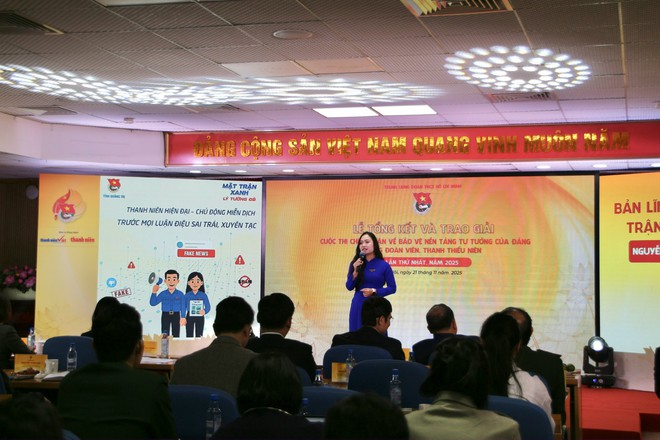 Trao giải Cuộc thi bảo vệ nền tảng tư tưởng của Đảng lần đầu tiên trong thanh thiếu niên- Ảnh 5. Trao giải Cuộc thi bảo vệ nền tảng tư tưởng của Đảng lần đầu tiên trong thanh thiếu niên- Ảnh 5.