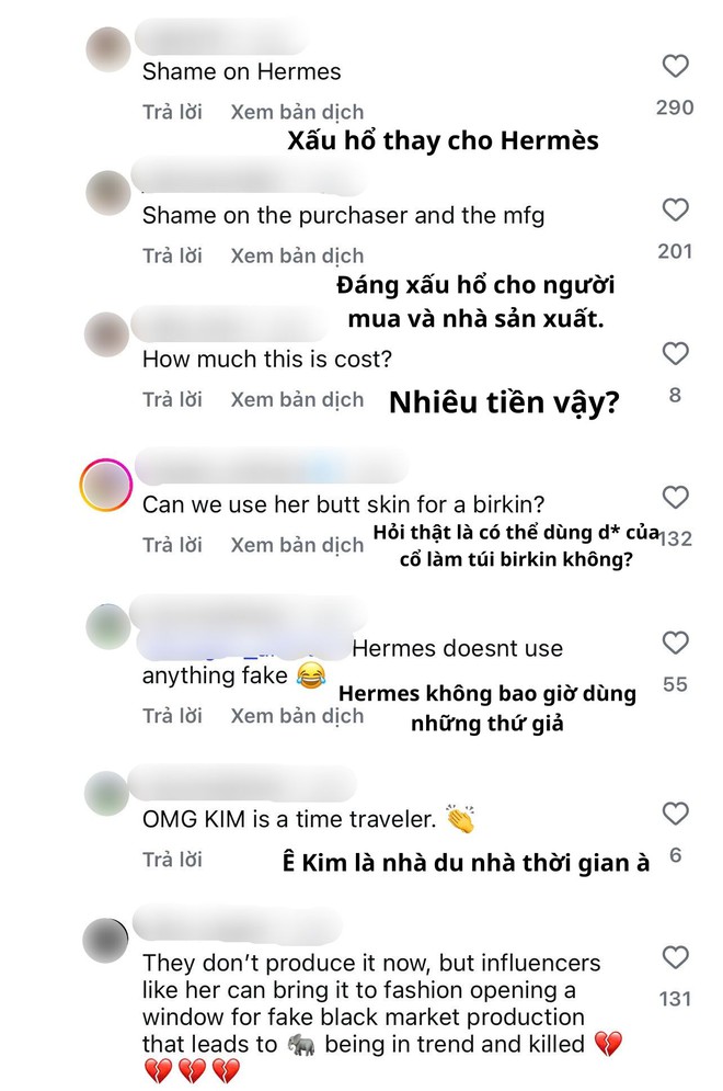 Kim Kardashian hứng chịu b&atilde;o phẫn nộ v&igrave; cầm t&uacute;i Herm&egrave;s da voi- Ảnh 4.