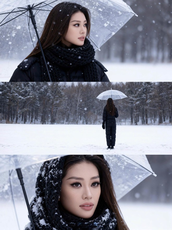 Cả mạng xã hội đang du lịch Bắc Cực: 1 mét vuông 10 nàng thơ trong bão tuyết, ai đỉnh hơn?- Ảnh 9.