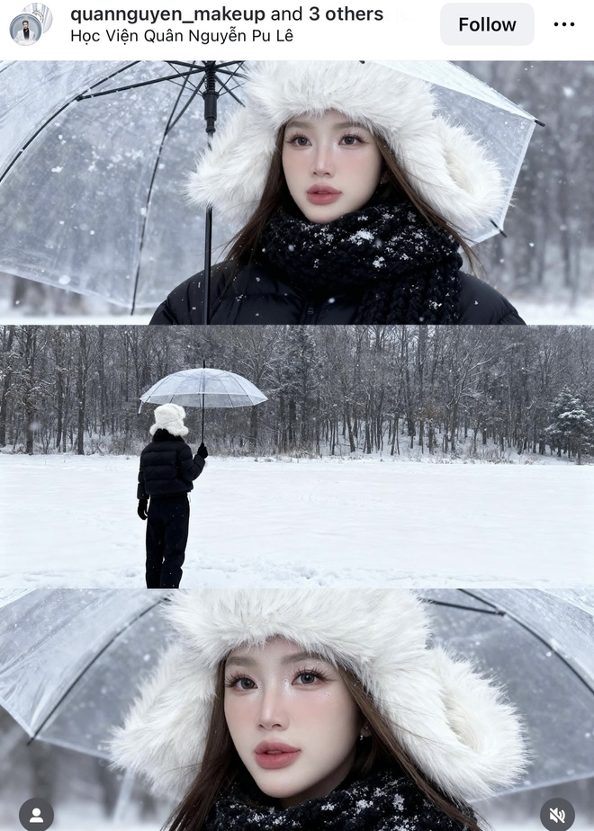 Cả mạng xã hội đang du lịch Bắc Cực: 1 mét vuông 10 nàng thơ trong bão tuyết, ai đỉnh hơn?- Ảnh 2.