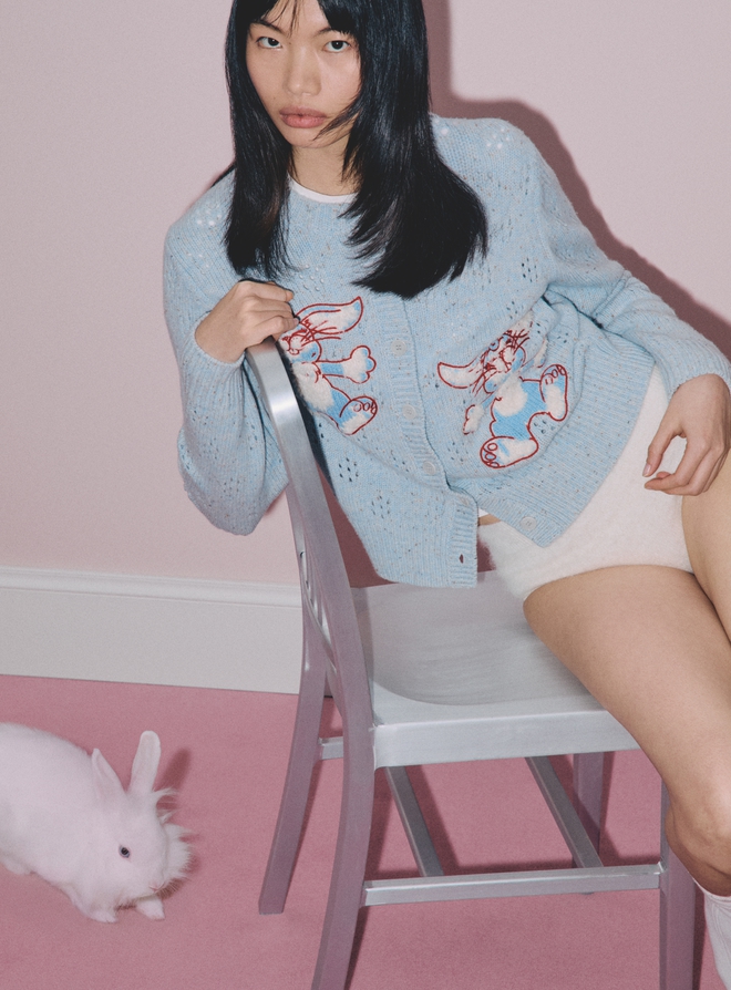 Vườn thỏ đặc sắc mùa lễ hội: Khi ký ức tuổi thơ trở lại trên từng lớp vải- Ảnh 3.