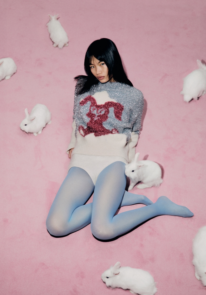 Vườn thỏ đặc sắc mùa lễ hội: Khi ký ức tuổi thơ trở lại trên từng lớp vải- Ảnh 6.