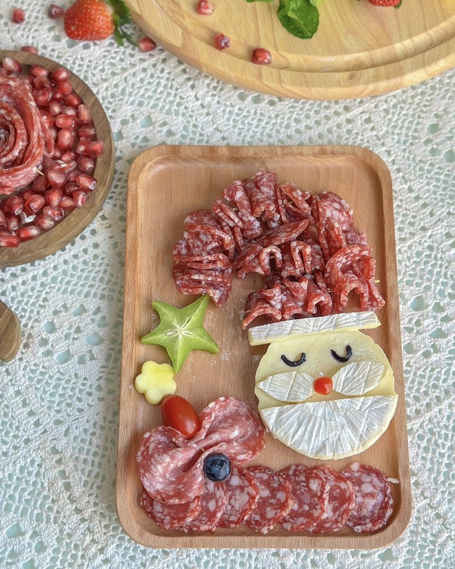 Tiệc Noel từ rau củ quả xanh tươi, m&aacute;t l&agrave;nh của mẹ bỉm khiến c&aacute;c con m&ecirc; kh&ocirc;ng lối tho&aacute;t- Ảnh 5.