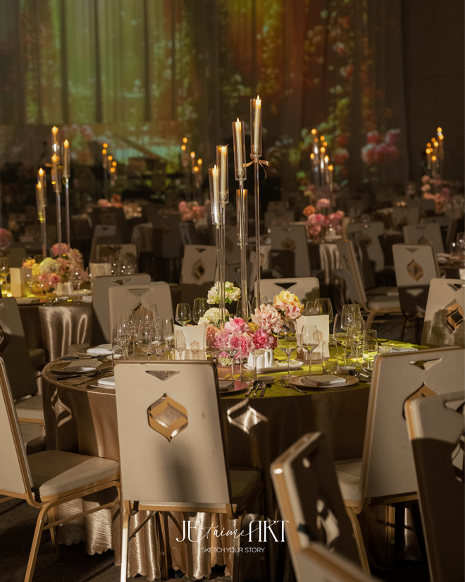 B&ecirc;n trong đ&aacute;m cưới Ti&ecirc;n Nguyễn: H&ocirc;n lễ h&agrave;o m&ocirc;n được vận h&agrave;nh như "show s&acirc;n khấu KH&Ocirc;NG ĐƯỢC PH&Eacute;P C&Oacute; SAI SỐ"- Ảnh 5.