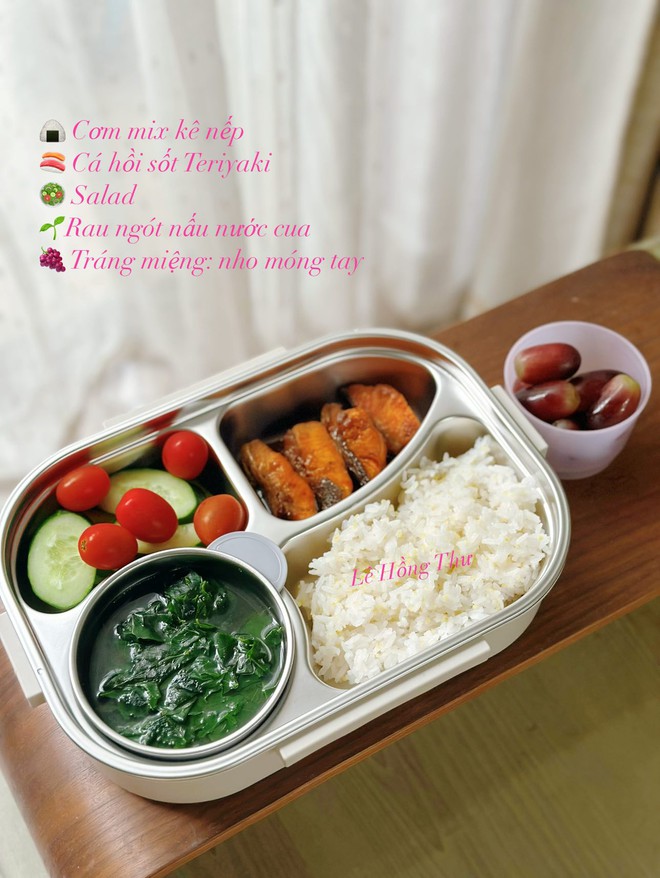 2 em b&eacute; h&ocirc;m n&agrave;o cũng h&aacute;o hức, mong đợi đến giờ nghỉ trưa để kh&aacute;m ph&aacute; b&iacute; mật "h&ocirc;m nay mẹ cho ăn m&oacute;n g&igrave;"?- Ảnh 10.