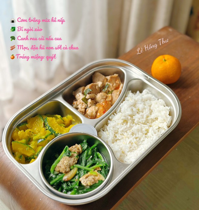 2 em b&eacute; h&ocirc;m n&agrave;o cũng h&aacute;o hức, mong đợi đến giờ nghỉ trưa để kh&aacute;m ph&aacute; b&iacute; mật "h&ocirc;m nay mẹ cho ăn m&oacute;n g&igrave;"?- Ảnh 9.