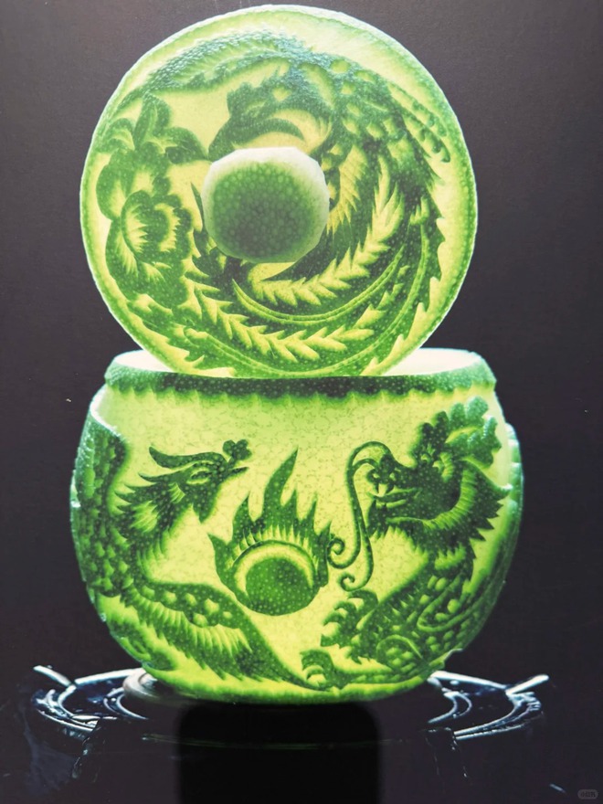 Mứt đi&ecirc;u khắc: Tuyệt đỉnh c&ocirc;ng phu cầm dao tỉa hoa tr&ecirc;n vỏ bưởi, biến thứ bỏ đi th&agrave;nh di sản nức tiếng- Ảnh 2.