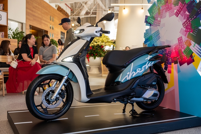 Piaggio Liberty 2025 ra mắt Việt Nam: Gi&aacute; từ 57,5 triệu, d&aacute;ng nam t&iacute;nh hơn, đấu Honda SH Mode- Ảnh 4.
