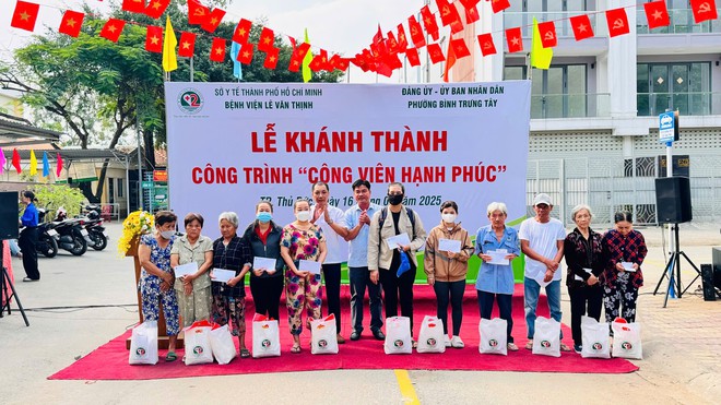 Bệnh viện Lê Văn Thịnh tổ chức Lễ khánh thành Công trình công viên Hạnh phúc- Ảnh 7.