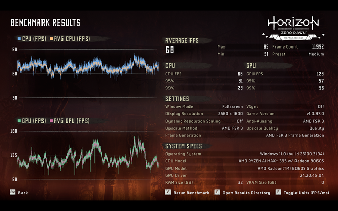Trải nghiệm ASUS ROG Flow Z13 (2025): Loại bỏ GPU rời để đổi lấy giá trị khác là bước đi liều lĩnh cho một chiếc tablet-laptop chơi game- Ảnh 32. Trải nghiệm ASUS ROG Flow Z13 (2025): Loại bỏ GPU rời để đổi lấy giá trị khác là bước đi liều lĩnh cho một chiếc tablet-laptop chơi game- Ảnh 32.