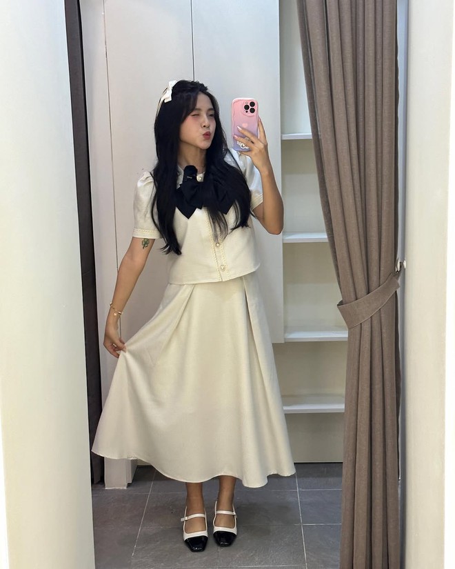 Mỹ nhân Việt đang viral vì có visual cực giống Han So Hee, style đời thường nhìn thấy cưng- Ảnh 14. Mỹ nhân Việt đang viral vì có visual cực giống Han So Hee, style đời thường nhìn thấy cưng- Ảnh 14.