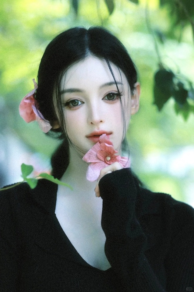 Mỹ nữ khiếm thính cầm biển khiến cả MXH bùng nổ, “song trùng” của Phạm Băng Băng sao?- Ảnh 8. Mỹ nữ khiếm thính cầm biển khiến cả MXH bùng nổ, “song trùng” của Phạm Băng Băng sao?- Ảnh 8.