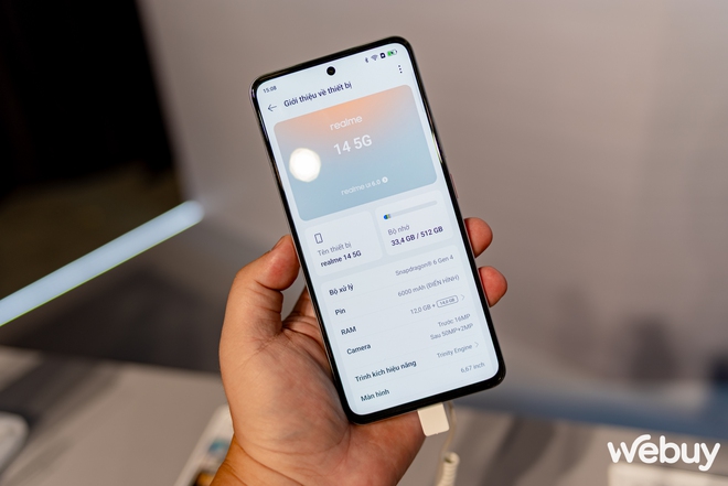 Cận cảnh realme 14 Series: Thiết kế tương lai, pin khủng 6000 mAh, dùng Snapdragon 6 Gen 4, giá chỉ hơn 8 triệu- Ảnh 14. Cận cảnh realme 14 Series: Thiết kế tương lai, pin khủng 6000 mAh, dùng Snapdragon 6 Gen 4, giá chỉ hơn 8 triệu- Ảnh 14.