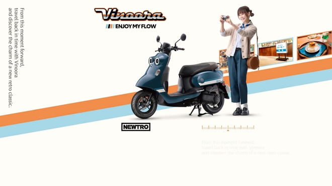 Yamaha Vinoora 2025: Chiếc xe tay ga 'siêu dễ thương' khiến ai cũng phải ngoái nhìn- Ảnh 2. Yamaha Vinoora 2025: Chiếc xe tay ga 'siêu dễ thương' khiến ai cũng phải ngoái nhìn- Ảnh 2.