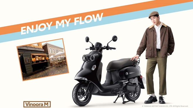 Yamaha Vinoora 2025: Chiếc xe tay ga 'siêu dễ thương' khiến ai cũng phải ngoái nhìn- Ảnh 3. Yamaha Vinoora 2025: Chiếc xe tay ga 'siêu dễ thương' khiến ai cũng phải ngoái nhìn- Ảnh 3.