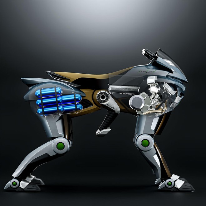 Kawasaki ra mắt ngựa robot chạy bằng hydro: Kỳ quặc, táo bạo và... viễn tưởng?- Ảnh 6. Kawasaki ra mắt ngựa robot chạy bằng hydro: Kỳ quặc, táo bạo và... viễn tưởng?- Ảnh 6.