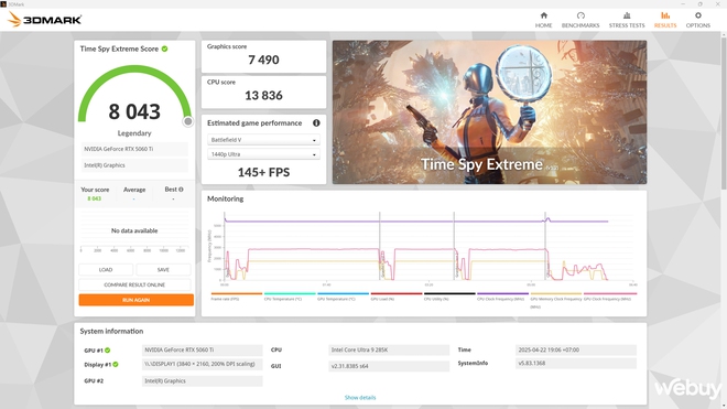 Đánh giá Colorful iGame GeForce RTX 5060 Ti Ultra W DUO OC 16GB-V: Đẹp, mát, hiệu năng trên giá thành ổn nhất thời điểm hiện tại- Ảnh 4. Đánh giá Colorful iGame GeForce RTX 5060 Ti Ultra W DUO OC 16GB-V: Đẹp, mát, hiệu năng trên giá thành ổn nhất thời điểm hiện tại- Ảnh 4.