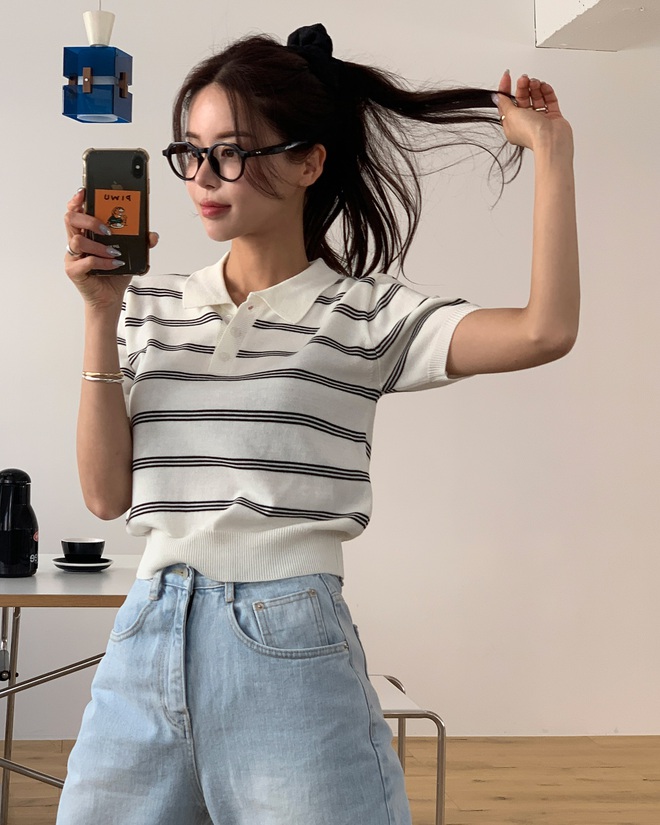Chị em sẽ mặc đẹp hơn rất nhiều nếu phối 4 mẫu áo này với quần jeans- Ảnh 7. Chị em sẽ mặc đẹp hơn rất nhiều nếu phối 4 mẫu áo này với quần jeans- Ảnh 7.