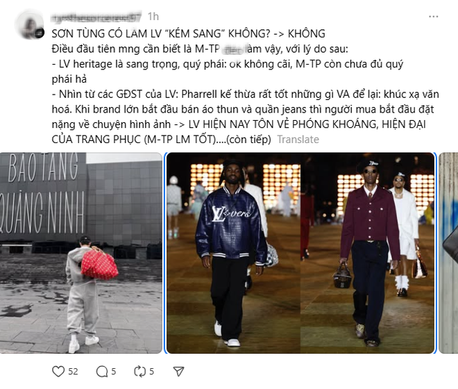 Fan Sơn Tùng M-TP và Soobin “khẩu chiến” căng đét vì chiếc túi LV 300 triệu đựng măng cụt- Ảnh 14.