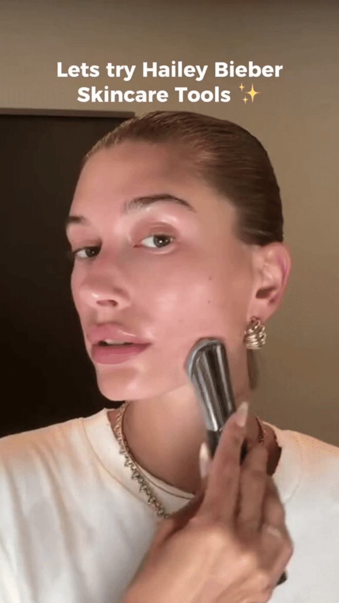 30 triệu lượt xem cách Hailey Bieber chiến thắng hung thần Getty: Hoá ra là mẹo Jennie vẫn dùng, thu nhỏ lỗ chân lông cực đỉnh!- Ảnh 9. 30 triệu lượt xem cách Hailey Bieber chiến thắng hung thần Getty: Hoá ra là mẹo Jennie vẫn dùng, thu nhỏ lỗ chân lông cực đỉnh!- Ảnh 9.