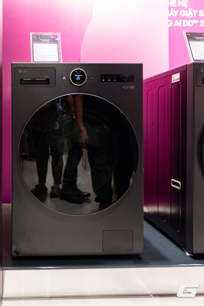 Cận cảnh thế hệ máy giặt sấy LG AI DD 2.0: Nhiều tính năng AI, có thể mô phỏng thao tác giặt tay- Ảnh 8. Cận cảnh thế hệ máy giặt sấy hi88. com 2.0: Nhiều tính năng AI, có thể mô phỏng thao tác giặt tay- Ảnh 8.
