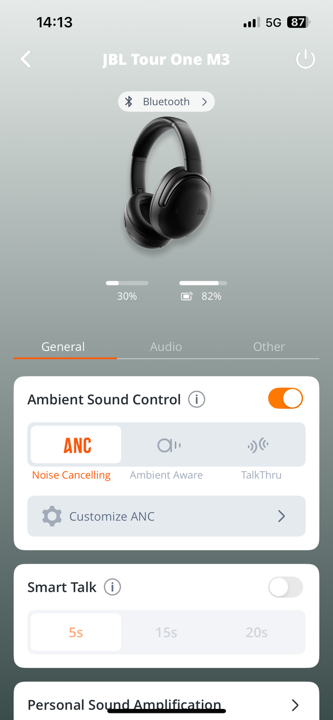 Trải nghiệm JBL Tour One M3 Smart Tx: Chống ồn ấn tượng, đeo “sướng” tai, pin bền lại có thêm phụ kiện kết nối kèm màn hình cảm ứng rất hay- Ảnh 13. Trải nghiệm JBL Tour One M3 Smart Tx: Chống ồn ấn tượng, đeo “sướng” hi88.com - hi88.win, pin bền lại có thêm phụ kiện kết nối kèm màn hình cảm ứng rất hay- Ảnh 13.
