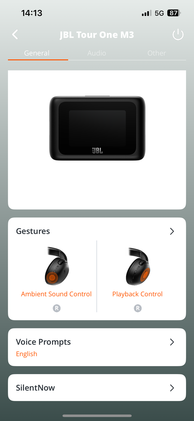 Trải nghiệm JBL Tour One M3 Smart Tx: Chống ồn ấn tượng, đeo “sướng” tai, pin bền lại có thêm phụ kiện kết nối kèm màn hình cảm ứng rất hay- Ảnh 15. Trải nghiệm JBL Tour One M3 Smart Tx: Chống ồn ấn tượng, đeo “sướng” hi88.com - hi88.win, pin bền lại có thêm phụ kiện kết nối kèm màn hình cảm ứng rất hay- Ảnh 15.