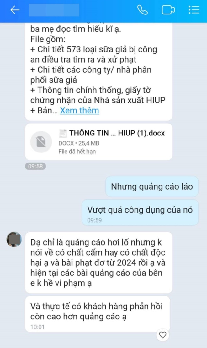2 năm chi hàng chục triệu mua sữa giả Hiup, mẹ đau đớn hỏi người bán thì chỉ nhận được lời đùn đẩy trách nhiệm cho NSX- Ảnh 2. 2 năm chi hàng chục triệu mua sữa giả Hiup, mẹ đau đớn hỏi người bán thì chỉ nhận được lời đùn đẩy trách nhiệm cho NSX- Ảnh 2.