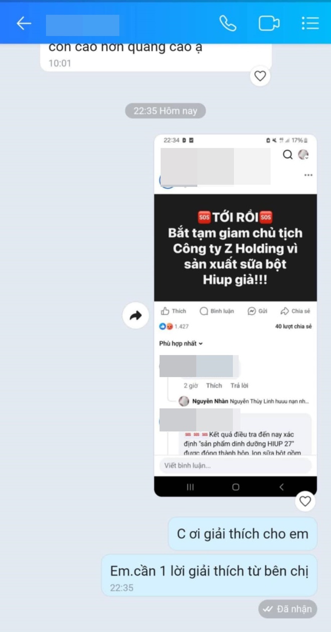 2 năm chi hàng chục triệu mua sữa giả Hiup, mẹ đau đớn hỏi người bán thì chỉ nhận được lời đùn đẩy trách nhiệm cho NSX- Ảnh 4. 2 năm chi hàng chục triệu mua sữa giả Hiup, mẹ đau đớn hỏi người bán thì chỉ nhận được lời đùn đẩy trách nhiệm cho NSX- Ảnh 4.