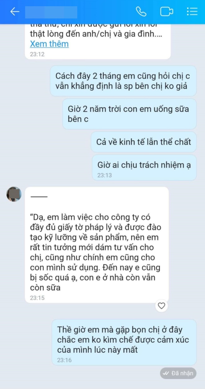 2 năm chi hàng chục triệu mua sữa giả Hiup, mẹ đau đớn hỏi người bán thì chỉ nhận được lời đùn đẩy trách nhiệm cho NSX- Ảnh 7. 2 năm chi hàng chục triệu mua sữa giả Hiup, mẹ đau đớn hỏi người bán thì chỉ nhận được lời đùn đẩy trách nhiệm cho NSX- Ảnh 7.