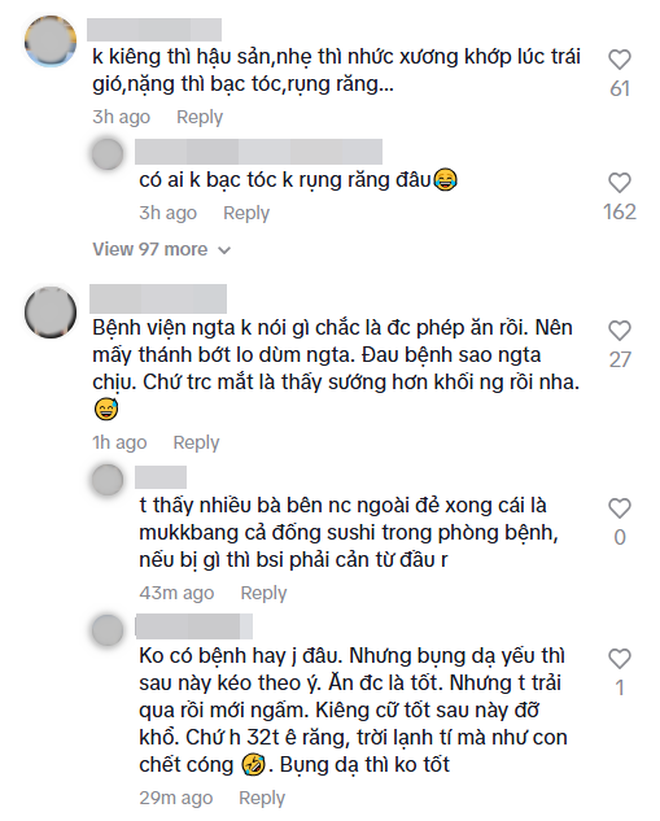 Sản phụ gây tranh cãi dữ dội vì vừa sinh xong đã mukbang sushi ngay trên giường bệnh, ôm con ngồi ăn giữa làn khói mịt mù- Ảnh 8. Sản phụ gây tranh cãi dữ dội vì vừa hi88.com lừa đảo đã mukbang sushi ngay trên giường bệnh, ôm con ngồi ăn giữa làn khói mịt mù- Ảnh 8.