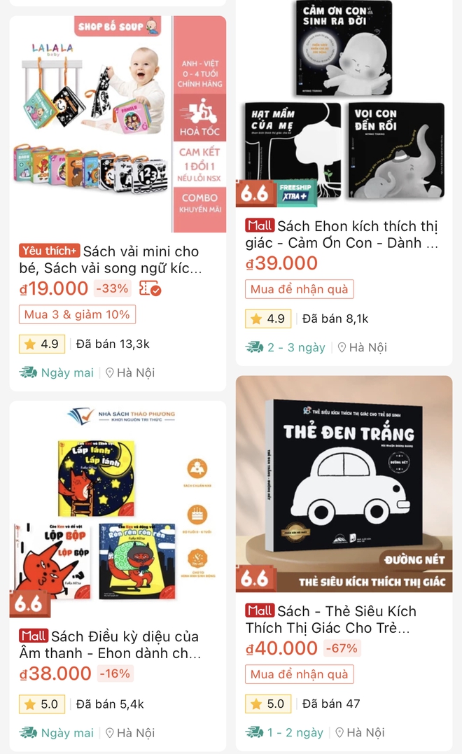 Bé Nubi nhà Võ Hoàng Yến thích xem sách từ lúc mới sinh, hội bỉm sữa nhìn phát là nhận ra ngay bộ 