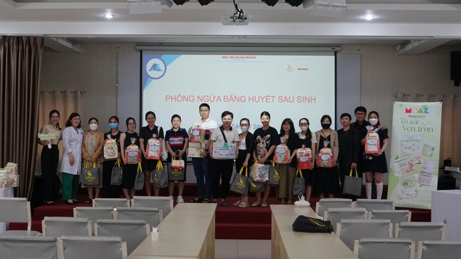 Sôi nổi lớp học tiền sản với chủ đề: “Phòng ngừa băng huyết sau sanh” tại Bệnh viện Phụ sản Mêkông- Ảnh 5. Sôi nổi lớp học tiền sản với chủ đề: “Phòng ngừa băng huyết sau sanh” tại Bệnh viện Phụ sản Mêkông- Ảnh 5.