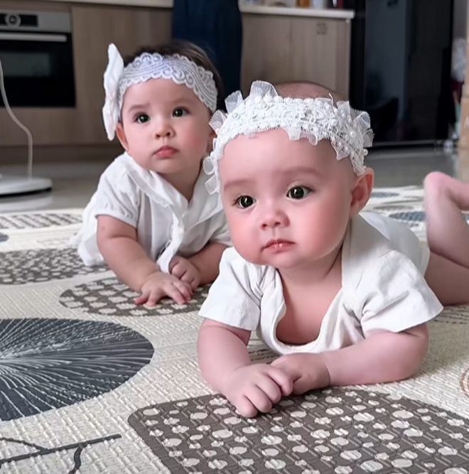 Con gái của Tiktoker Long Chun gây sốt vì quá xinh ngoan yêu, nhìn cứ như em bé lai!- Ảnh 4. Con gái của Tiktoker Long Chun gây sốt vì quá xinh ngoan yêu, nhìn cứ như em bé lai!- Ảnh 4.