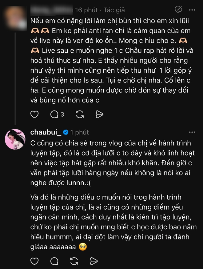 Châu Bùi đã làm gì mà netizen đòi loại sớm ở Em Xinh Say Hi?- Ảnh 4. Châu Bùi đã làm gì mà netizen đòi loại sớm ở Em Xinh Say Hi?- Ảnh 4.