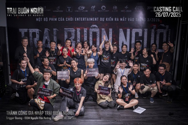 Khả Ngân, Quách Ngọc Tuyên, Long Đẹp Trai tham gia casting "Trại buôn người"- Ảnh 2.