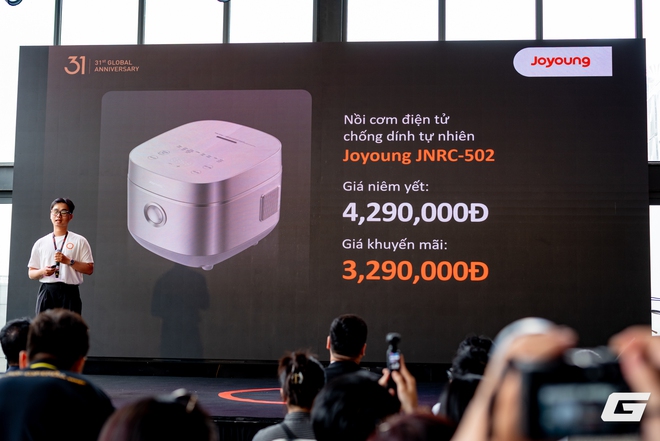 Joyoung giới thiệu loạt sản phẩm gia dụng mới: Thiết kế trang nhã, nhiều công nghệ ấn tượng- Ảnh 16. Joyoung giới thiệu loạt sản phẩm gia dụng mới: Thiết kế trang nhã, nhiều công nghệ ấn tượng- Ảnh 16.