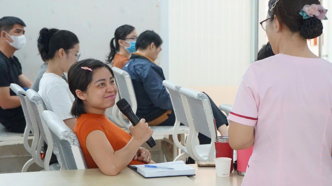 Bệnh viện Phụ sản MêKông tổ chức lớp học tiền sản với chủ đề “Thai kỳ khỏe mạnh”- Ảnh 4. Bệnh viện Phụ sản MêKông tổ chức lớp học tiền sản với chủ đề “Thai kỳ khỏe mạnh”- Ảnh 4.