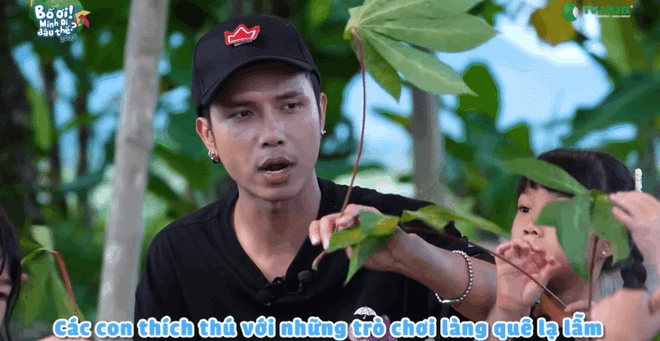 "Bố ơi mình đi đâu thế?" tập 12: Neko Lê đưa các con trở về tuổi thơ trong veo với vòng tay lá sắn- Ảnh 1. "Bố ơi mình đi đâu thế?" tập 12: Neko Lê đưa các con trở về tuổi thơ trong veo với vòng tay lá sắn- Ảnh 1.