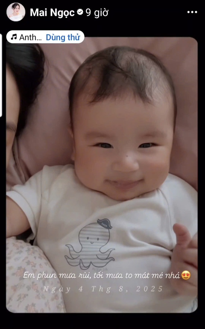 "Mẹ bỉm thời tiết" Mai Ngọc dự đoán chính xác trời đổ mưa chỉ bằng 1 hành động của chú bé Panda- Ảnh 3. "Mẹ bỉm thời tiết" Mai Ngọc dự đoán chính xác trời đổ mưa chỉ bằng 1 hành động của chú bé Panda- Ảnh 3.