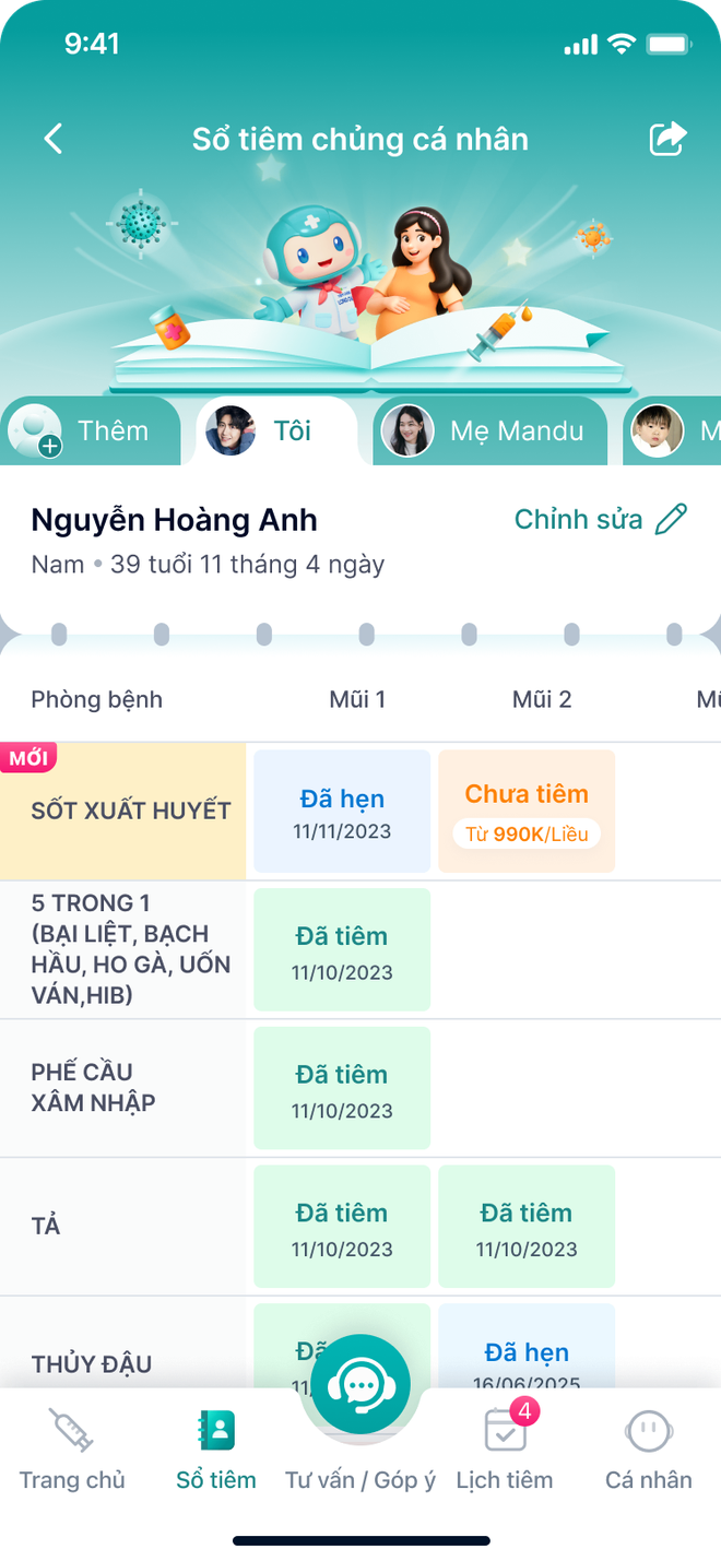 Sổ sức khoẻ điện tử Long Châu: Chăm sóc sức khoẻ thông minh với công nghệ AI đột phá- Ảnh 3.